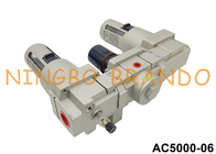 AC5000-06 FRL واحد رگولاتور پنوماتیک فیلتر هوا