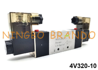شیر برقی پنوماتیک 4V320-10 Airtac نوع 5/2 راه 24VDC 220VAC