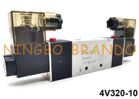 4V320-10 Airtac نوع دو کنترلر شیر برقی پنوماتیک 5/2 راه 24 ولت 220 ولت