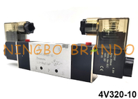 4V320-10 Airtac 5/2 Way Double Coil شیر برقی پنوماتیک 24VDC 220VAC