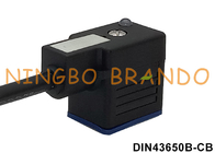 DIN43650 فرم B IP67 سیم پیچ سیم پیچ کابلی قالبی با LED
