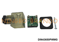 DIN43650A اتصالات سیم کشی ولول ولول سولینوئید صرفه جویی در مصرف برق 220VAC 2P+E IP65