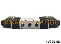 4V320-08 شیر برقی پنوماتیک ایرتاک نوع 5 راه 2 موقعیت 220 ولت