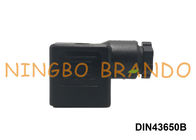 اتصال سیم پیچ شیر برقی AC / DC DIN 43650 فرم B DIN43650B
