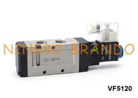 VF5120 SMC نوع 5/2 راه شیر برقی پنوماتیک 24 ولت DC 220 ولت AC
