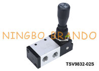 TSV9832-02S شیر دستی کنترل سوپاپ هوا 3/2 راه
