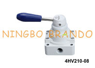 پنوماتیک شیر اهرم دستی دوار 4HV210-08 Airtac Type 4/2 Way