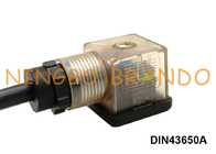 اتصال سیم پیچ شیر برقی DIN 43650 با کابل DIN 43650A