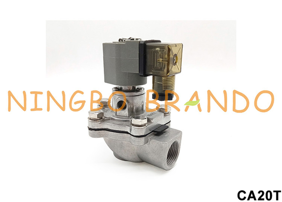 CA20T زاویه راست 3/4 اینچی Dust Collector Pulse Jet Valve 24VDC 220VAC