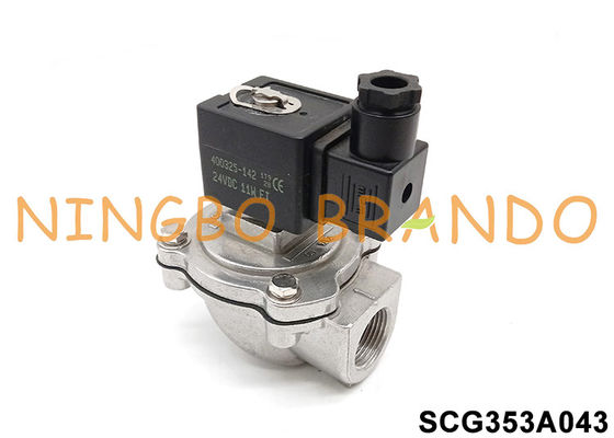 SCG353A043 3/4 اینچ پالس جت سوپاپ راست 353 سری 24 ولت 220 ولت