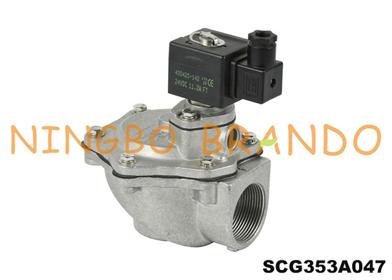 SCG353A047 1-1/2 اینچ یکپارچه پایلوت شیر ​​پالس 12VDC 24VDC 110VAC 220VAC