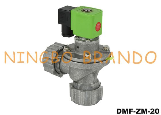 DMF-ZM-20 3/4 اینچ مهره پالس جت دریچه برای فیلتر کیسه ای 24 ولت 220 ولت