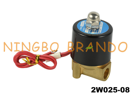 شیر برقی 1/4 اینچی برنجی 2W025-08 NC 24VDC 110VAC