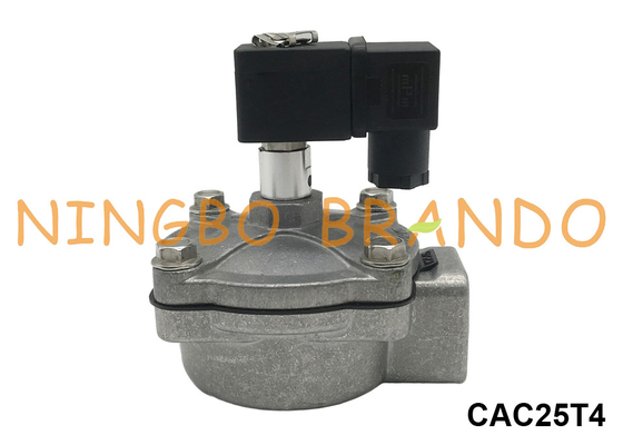 CAC25T4 دیافراگم نوع گوین شیر برقی پالس جت شیر ​​1'' 24VDC 110VAC 220VAC