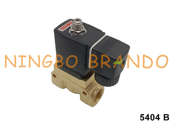 5404 B 12.0 شیر برقی برنجی 40 بار برای کمپرسور هوا 1/2 اینچ