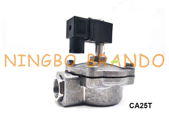 CA25T 1 اینچ دریچه جت پالس رزوه ای راست سری T برای جمع کننده گرد و غبار