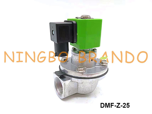 DMF-Z-25 1 اینچ BFEC شیر برقی زاویه راست پالس برای حذف گرد و غبار 24 ولت 110 ولت 220 ولت