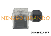 اتصال سیم پیچ شیر برقی IP67 ضد آب DIN43650A 2P+E 3P+E
