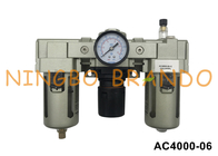 AC4000-06 3/4&quot; SMC نوع FRL واحد پنوماتیک تنظیم کننده فیلتر هوا روغن