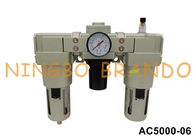 روان کننده تنظیم کننده فیلتر هوا پنوماتیک AC3000-03 SMC Type FRL