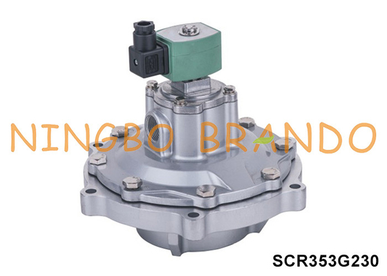 SCR353G230 ASCO Type Solenoid Pulse Jet Valve برای جمع آوری گرد و غبار 3' 24V 110V 220V