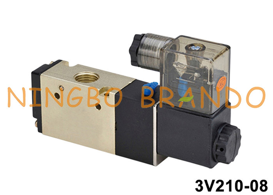 3V210-08 1/4' پنوماتیک Solenoid Valve 3V210-08-NC 3V210-08-NO