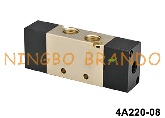 دریچه کنترل هوای پنوماتیک دو موقعیت پنج راه 1/4 &quot; 4A220-08