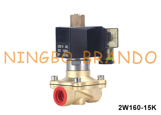 1/2'' به طور معمول باز استنبر ولول سولینوئید برای آب هوا گاز مایع 24VDC 220VAC