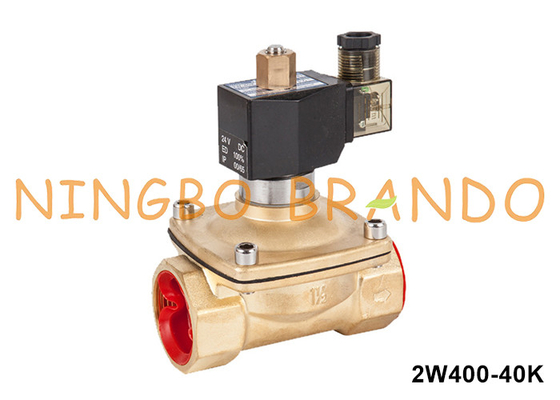 1.5'' دو طرفه به طور معمول باز استیل آب سولناید شیر AC220V AC110V DC24V DC12V