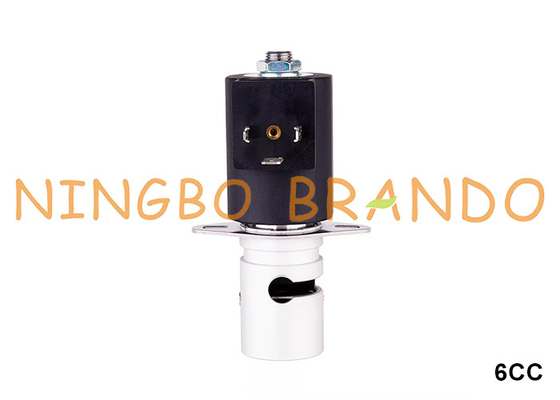 2/2 راه به طور معمول بسته شده NC فشار لوله پیچ ولتاژ سولینوئید 12V 24V 110V 220V