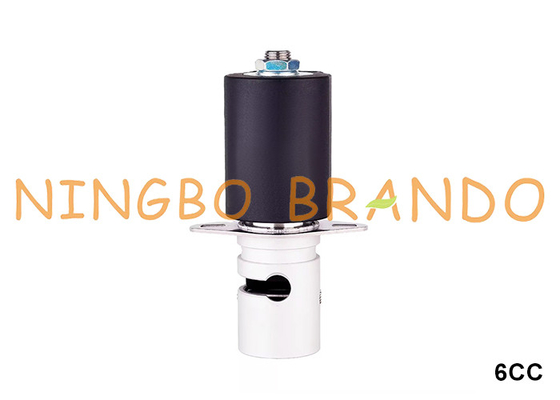 2/2 راه به طور معمول بسته شده NC فشار لوله پیچ ولتاژ سولینوئید 12V 24V 110V 220V
