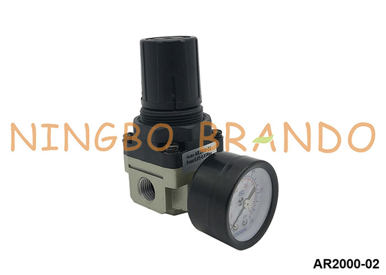 AR2000-02 SMC نوع تنظیم کننده فشار هوا پنوماتیک با گج 1/4'' 10 bar