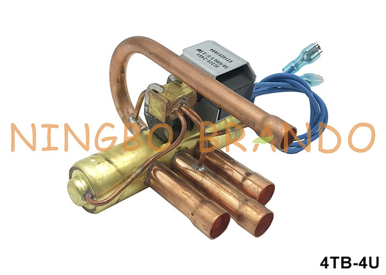 یخچال 4 راه دریچه برگشت برای پمپ گرما تهویه مطبوع 220V 110V 24V