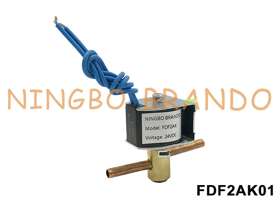 FDF2AK01 Sanhua نوع NO دریچه سولینوئید خنک کننده 24V 110V 220V