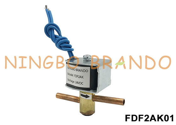 FDF2AK01 Sanhua نوع NO دریچه سولینوئید خنک کننده 24V 110V 220V
