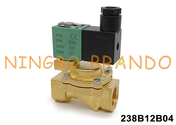 ASCO Type SCE238D002 1/2' Brass Solenoid Valve 24V 110V 220V AC DC