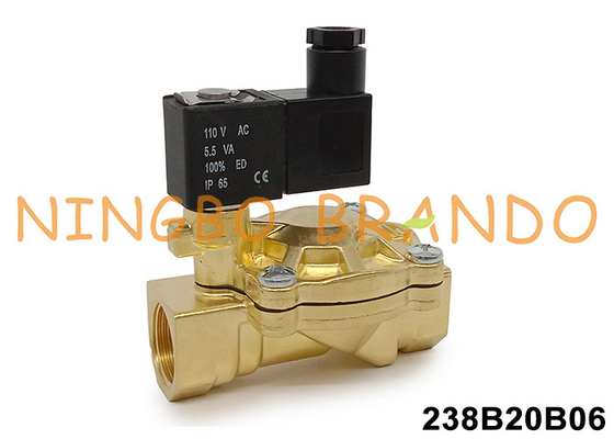ASCO نوع 238 سری 3/4'' شیر سولناید با بدن مس 24V 110V 220V