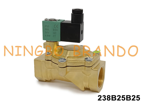 ۱&quot; ASCO نوع SCG238E005 شیر سولینوئید مس 24VDC 110VAC 220VAC