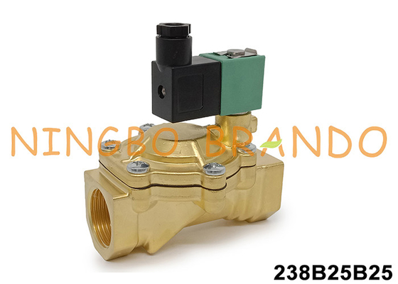 ۱&quot; ASCO نوع SCG238E005 شیر سولینوئید مس 24VDC 110VAC 220VAC