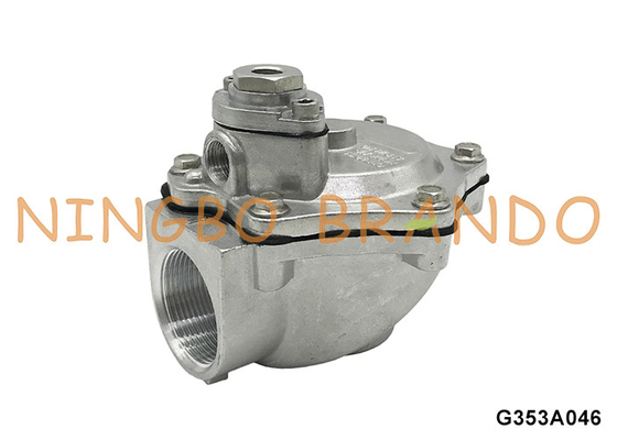 1.5'' G353A046 ASCO Type Remote Pilot Diaphragm Pulse Valve برای جمع آوری گرد و غبار