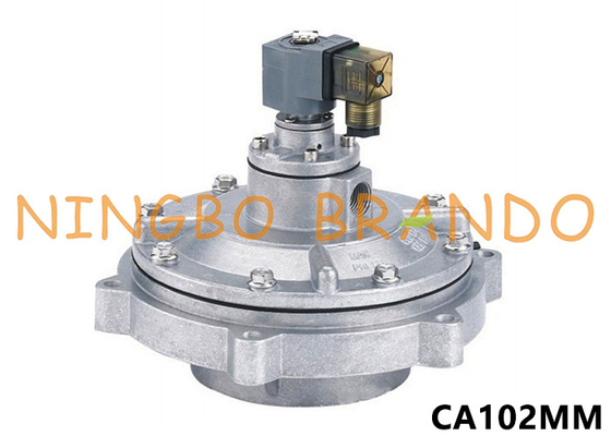 CA102MM 4'' کامل غوطه ور شدن نبض دریچه جت برای فیلتر کیسه 24V DC 220V AC