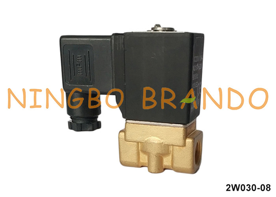 2W030-08 نوع Airtac دریچه سولینوئید برنجی برای آب و هوا 1/4' 220V 110V 24V