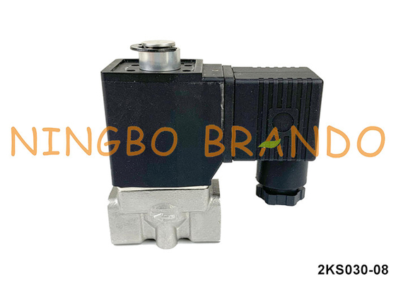 2KS030-08 Airtac نوع به طور معمول باز شدن فولادی فولادی فولادی 24V 110V 220V