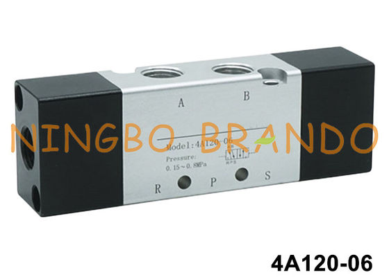 شیر پایلوت پنوماتیک بادی نوع 4A120-06 ایرتک، 5/2 راه، کنترل دوگانه