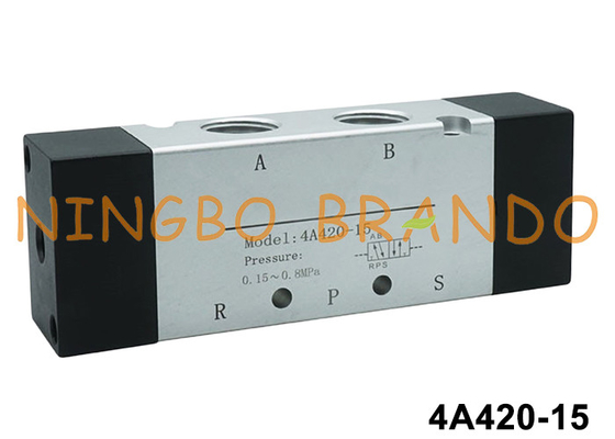 4A420-15 1/2" شیر هواپیمایی با بدن آلومینیوم