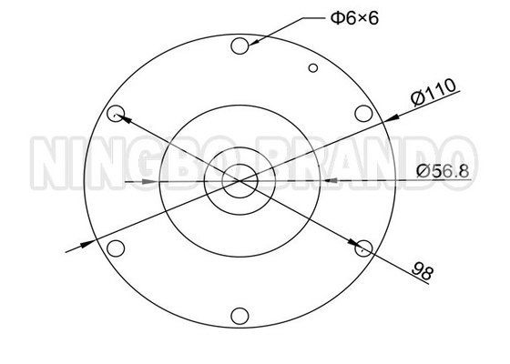 K3500 M1581 K3501 K3502 کیت دیافراگم برای Goyen CA35T RCA35T