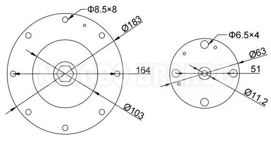 K5004 K5000 کیت تعمیر دیافراگم برای 2' Goyen CA50T CA62T دریچه پالس