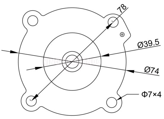 کیت تعمیر دیافراگم VP25 برای 1' HUANENG MD125