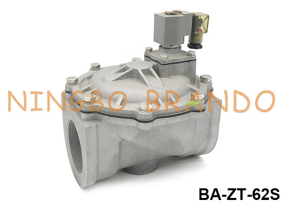 شیر پالس جت مستقیم 2-1/2 اینچی برای جمع کننده گرد و غبار 24VDC 110VAC 220VAC