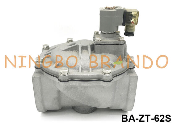 شیر پالس جت مستقیم 2-1/2 اینچی برای جمع کننده گرد و غبار 24VDC 110VAC 220VAC